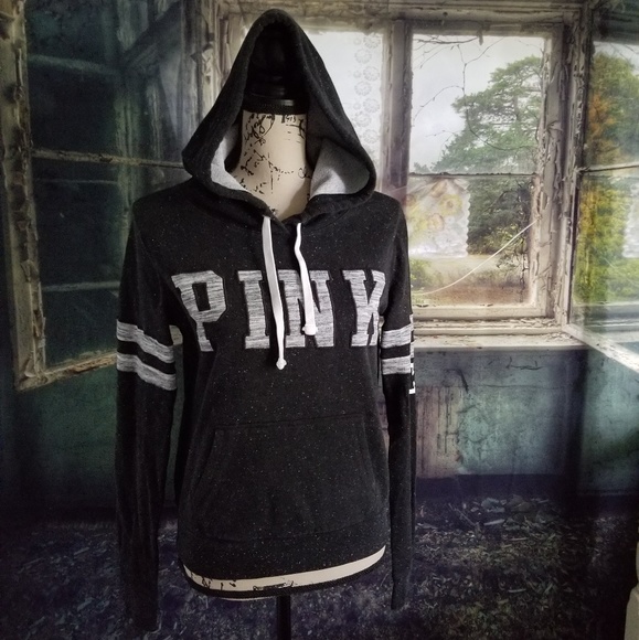 Pink Victoria's Secret Sporty Hoodie Sweatshirt XS - Picture 1 of 4
